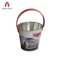 Nice-can Promotional Small Bucket Tin Metal Empty Aluminum Cans Popcorn Tin Aluminum Can
